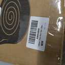 HaWare Spoon Rest for Stove Top, 5.1" Ceramic Spoon Holder, Matte Black