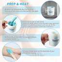 Brazilian & Bikini Wax Kit - Hard Wax for Easy Hair Removal, Suitable for Sensitive Skin, Microwave-Ready