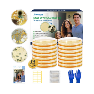 Mold Test Kit for Home, 14 Simple Mold Detectors with Detailed Mold Identification Guide, DIY Mold Testing Kit for Home Surfaces & Indoor Air Quality & HVAC & Car, Results in 48 Hours, 14PCS