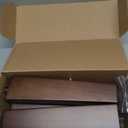 Solid Oak Wood Furniture Legs, 12 Inch, Brown Oak Wood, Set of 4, Square, Mid-Century, Natural, Multipurpose, Screw-In, Couch, Sofa, Cabinet, Bench, Bed, Indoor Furniture Upgrades