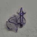 Corki Cycles Heavy Duty Bike Water Bottle Holder, Lightweight Purple Water Bottle Cage Shockproof Design for Road Mountain Gravel Bikes, Holds 18-30 oz, 2-Pack Aluminum Alloy