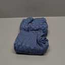 PHF 100% Cotton Waffle Pillow Shams Standard Size, 2 Pack 20" x 26" Soft Skin-Friendly Pillowcases, No Filling, Aesthetic Woven and Breathable Waffle Weave Pillow Case Covers for Bed, Denim Blue