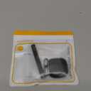 Ljusmicker for AirPods 4 Case 2024 with Cleaner Kit,Soft Silicone Protective Cover for Apple AirPods 4th Generation Cases for Women Men,Compatible with AirPod 4 Case Accessories with Keychain-Black