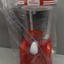 Nostalgia Coca-Cola Frozen Drink Maker and Margarita Machine for Home - 32-Ounce Slushy Maker with Stainless Steel Flow Spout - Easy to Clean and Double Insulated - Red