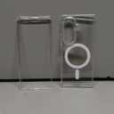 FNTCASE for Samsung Galaxy Z-Fold-7 Case: Magnetic Clear Military Grade Drop Protection Anti Yellowing Cell Phone Cover - Rugged Shockproof Protective Bumper Transparent Phonecase