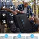 Capolo Cooler Backpack Insulated Waterproof for Women Men,36/45 Cans Lunch Backpack Coolers Leak Proof Soft Cooler Bag Ice Chest for Camping Beach