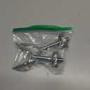 Babelio Baby Gate Stairs Banister Adapter-Y Threaded Spindle Rods for Pressure Mounted for Child & Pet Safety Gates with Extra Long Wall Mounting Screws Rod & Bolts (10MM)