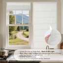 Cordless Light Filtering Roman Shades, Fabric Shades for Windows, Washable Roman Blinds for Indoor Windows, French Doors, Bedroom, 23W x 64H Inches