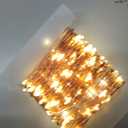 66Ft 200 LED Fairy Lights Plug in, Waterproof String Lights Outdoor & Indoor 8 Modes Christmas Light Bedroom Decor, Timer Twinkle Lights for Girl's Room Garden Party Christmas Decorations (Warm White) (1 Pack)