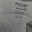 Burt's Bees Baby Baby Beekeeper Wearable Blanket, 100% Organic Cotton, Swaddle Transition Sleeping Bag, Quilted Herbivores, Small