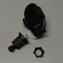 Miracase Phone Holders for Your Car with Metal Hook Clip, Air Vent Cell Phone Stand Car Mount, Universal Automobile Cradle for Garmin GPS Fit iPhone Android and All Smartphones, Dark Black (1 Pack)