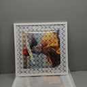 18x18 Picture Frame 3 Pack White Solid Wood for Mat 14x14 Wall Mounting Square Poster Frames