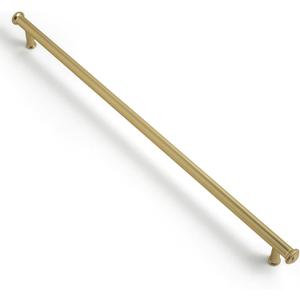 Goo-Ki 6 Pack Antique Brass Drawer Pulls Kitchen Cabinet Hardware - 12.6" Hole Retro Vintage Bronze Cabinet Pull Dresser Handles for Bar Cupboard Bathroom Closet Wardrobe, 6638GT-320