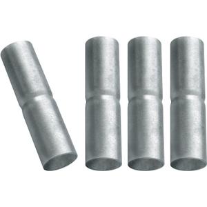 VIVIDA 1-5/8" Top Rail Sleeve 4 PCS, Fence Rail Connectors for 1.77" OD Pipe, Chain Link Fence Parts, Galvanized Steel