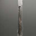 No Sectional Assembly Shower Curtain Rod 56-104 Inch, 1" Diameter Spring Long Adjustable Tension Curtain Rods for Bathroom Windows Closet No Drilling No Rust, Silver