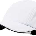 American Trends Unisex Running Tennis Hats Baseball Caps for Women Men Cooling Summer Golf Baseball Hats (White)