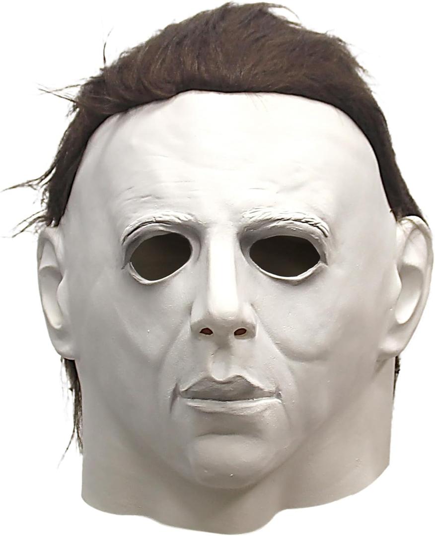 Wildarms Michael Mask for Adult, Halloween Horror Masquerade Cosplay Party Mask, Michael Costume Cosplay (One Size)