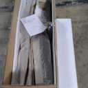 6-Piece Solid Wood Dining Table Set for 6, Modern Breakfast Dinette Extendable Kitchen Table with Chairs for Dining Room, Kitchen, Grey