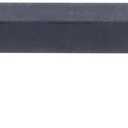 Top Knobs M1159 Nouveau III Collection 5-1/16" Square Bar Pull, Flat Black