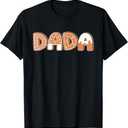 Xmas Cream Gingerbread Daddy Dada Christmas T-Shirt Grey L