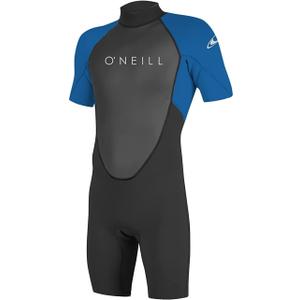 O'Neill Men's Reactor-2 2mm Back Zip Short Sleeve Spring Wetsuit, Lightweight Warmth and Flexibility for All Water Activities, Medium