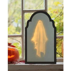 2025 Novelty marthastewarts Ghost Mirror with Creepy Eyes Ghost Halloween Ghostmirror Eerie Haunted House Apparition Indoor DIY Ghost Mirror