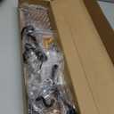 Coat Rack Wall Mount Wooden Hat Rack for Wall Hooks Pine Real Wood Plank 16.9" Brown Coat Hanger with 5 Triple Hooks for Hanging Coat Hat Jacket