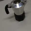 Moka Pot, 150ML/3Cups Italian Coffee Maker Stovetop Octagonal Aluminum Espresso Maker for Gas or Electric Ceramic Stovetop Camping Manual Cuban Coffee Percolator