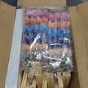 16 Pack 8 * 10In Canvas Boards for Painting, Art Canvas for Drawing with 32 Brushes & 16 Paint Trays & 32 Acrylic Paint, Mini Painting Canvas with Easel Set, Painting Kits for Adults & Kids Party