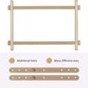 Arabeska Cross Stitch Scroll Frame Set with Plastic Clamps from Beech Hardwood Different Sizes (S/L/SE) (Special Edition)