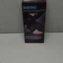 Ankle Brace for Women Men - Ankle Support Brace for Sprained Ankle, Ankle Stabilizer for Achilles, Tendon, Sprain, Injury Recovery, Lace up Ankle wrap for Running, Basketball, Volleyball (Medium) (Black)