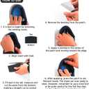 Shoe Heel Wear Hole Prevention Patch Insert/Repair Kit for 2 Pairs