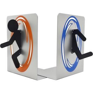Heavy Duty Metal Portal Bookend, Creative Gift for Game Lovers