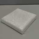 Ekena Millwork PB05X05X01TR Traditional Bullseye Plinth Blocks, 5 3/4"W x 5 3/4"H x 1 1/8"P, Factory Primed