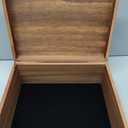Wooden Storage Box Wood Box with Lid 12.5x10.5x5.5 in