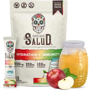 Salud 2-in-1 Hydration + Immunity Drink Mix, Apple