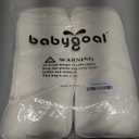 Babygoal Cloth Diaper Inserts 12pcs, 4 Layers Rayon from Bamboo Inserts for Cloth Diapers and Cloth Diapers Covers (Medium)