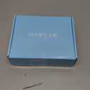 Tempt Me Women Two Piece Swimsuit High Waisted Bikini Halter Vintage Retro Bathing Suit Push up Swimwear Black XL