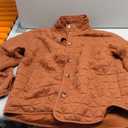 EVALESS Women's Lightweight Diamond Quilted Jacket Casual Winter Open Front Button Down Puffer Coat Outwear Cardigan (Medium, Coffee)