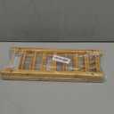 Bamboo Dish Drying Rack, 2 Pack Wooden Storage Holder Organizer for Plate/Bowl/Cup/Book/Pot/Lid/Cutting Board Drying Rack Stand Holder