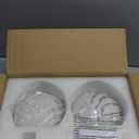 Bathroom Vanity Light Fixtures, Modern 2 Lights Globe Wall Sconce Lighting Brushed Nickel, Porch Wall Mount Light Fixture for Bathroom, Mirror Cabinets Hallway Stairs (Brushed Nickel, 2-Light)