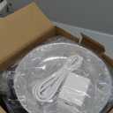 Automatic Cat Feeder, Cat Food Dispenser with Stainless Steel Bowl, Timed Portion Control 20 Portions 6 Meals Per Day, Voice Recorder, Dual Power Supply for Small Dogs (Black)