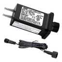 30V 6W Class 2 Power Supply Replacement LED Transformer IP44 LED Light Controller Low Voltage Transformer for Christmas String Light Inflatable Device (30V6W Steady on 1PC)