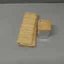 Toothpick Holders 1 Pack with 2400 Picks,Round Toothpicks Double-Side Point for Teeth,Food Pick,Appetizers,Cocktails Fruits,Olive&DIY Craft.