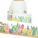 2 x Youngever 52.5 ft Straight Border Trim, Bulletin Board Borders, Cactus Design