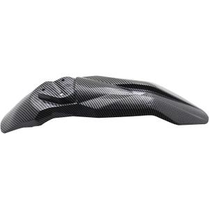 Front Fender Mudguard Compatible with Talaria Sting X3 MX3 MX4 and Sur Ron Light Bee X/S Electric Dirt Bike, Plastic Wheel Splash Guard Accessories(Carbon Fiber)