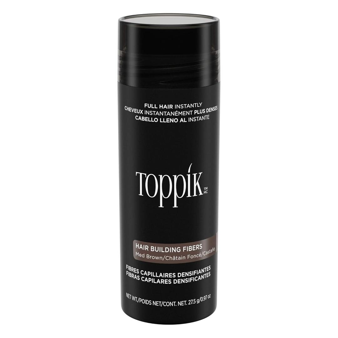 Toppik Hair Building Fibers, Fill In Fine or Thinning Hair Instantly Thicker, Fuller Looking Hair 9 Shades,4 size options