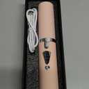 Cordless Hair Straightener, Portable with Safety Lock for Travel, 4500mAh Rechargeable Straightener for All Hair Types, Fast Heating 3 Temperature Settings (Pink)