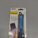 Carson Clip n'Clean All-in-One Cleaning Kit with Cleaning Spray, Microfiber Cloth and Protective Case - Random Color - Orange, Grey or Blue (MF-50)