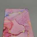 MoKo for iPad (A16) 11th Generation Case 2025, iPad 10th Generation Case 2022, Slim Stand Hard PC Translucent Back Shell Smart Cover Case for iPad 11th Gen 11 inch 2025, Light Pink Gold Marble